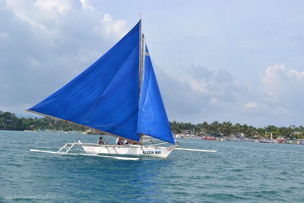 boracay sailboat